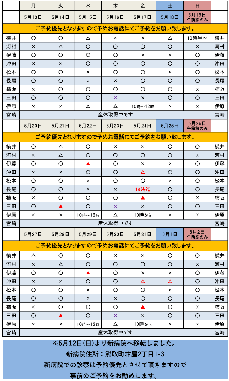 勤務表