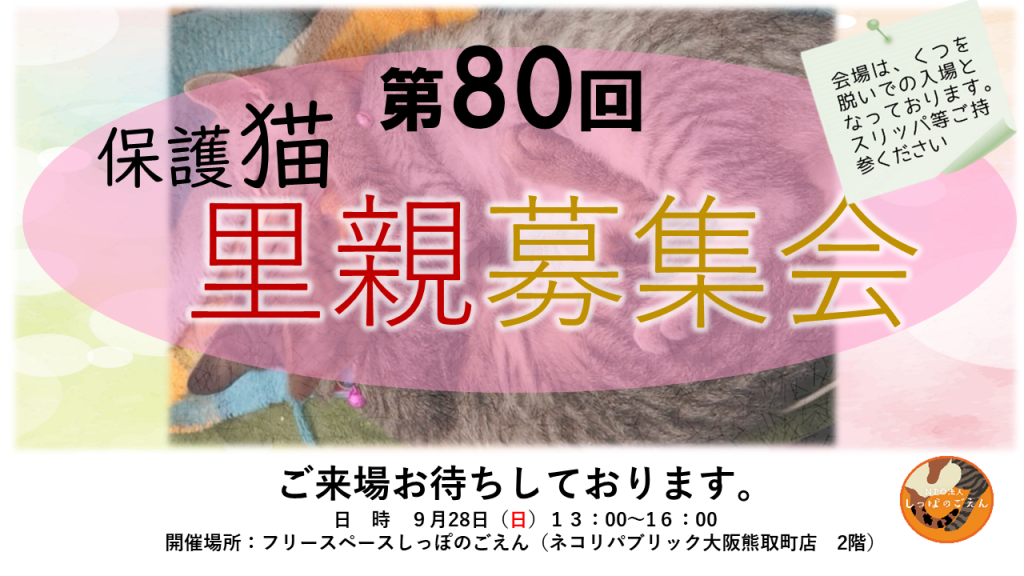 第80回里親募集会